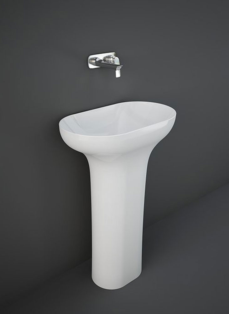 Lavabo Sur Colonne Au Sol Rak Des Dimensions 60 X 35 X 90 Cm Ch